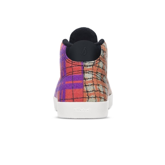 ALLBIRDS PLAID SNEAKERS Size 7/8 “Women’s Wool Piper Mids - Split Tartan” - Picture 4 of 4